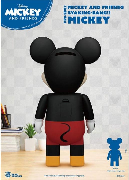 Productafbeelding Beast Kingdom Disney Syaing Bang Vinyl Bankje Mickey en Vrienden Mickey 48 cm