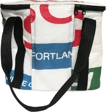 Immagine prodotto Bekos Upcycling - Kosmetiktasche aus recycelten Fischfuttersäcke blauer Fisch