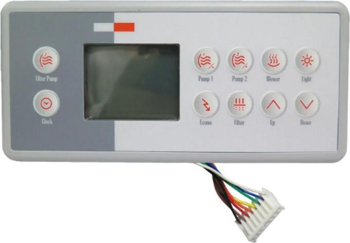 Produktbild Gecko Covers Bedienfeld TSC-4-10K-GE1 mit Overlay