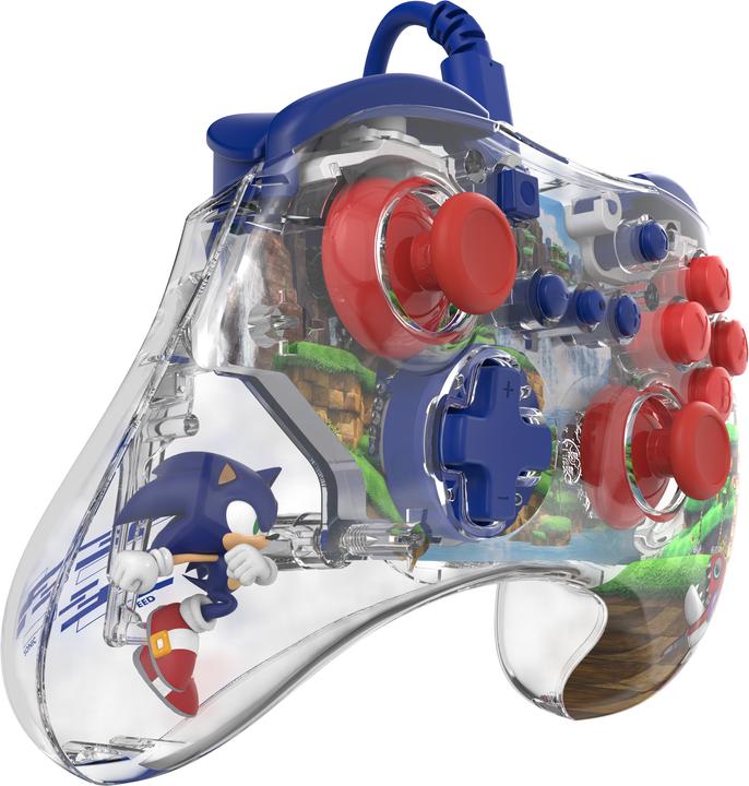 Actual product image PDP Realmz Wired Controller - Sonic Green Hill (Switch OLED, Switch)