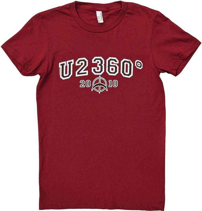 Actual product image U2 360 Degree Tour 2010 Logo (M)