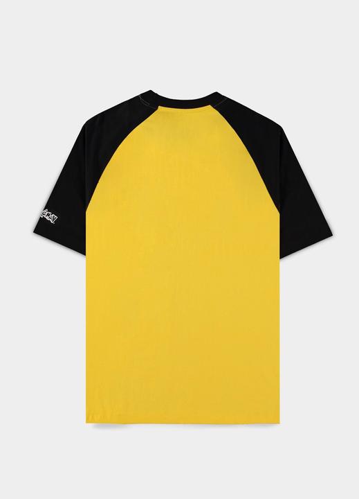 Actual product image Difuzed Pokémon - Pikachu Unisex Raglan T-shirt - 2XL (XXL)