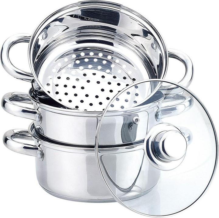 Image du produit Maestro MR-2900-20 Pot à feu (20 cm, Poêle à frire, Casserole, Acier inoxydable)