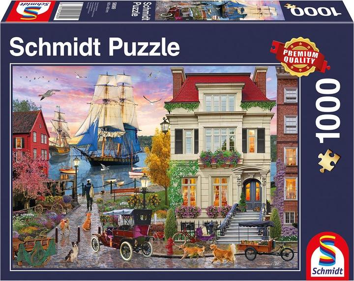 Produktbild Schmidt Spiele Schiff im Hafen (1000 Teile)