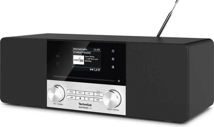Produktbild TechniSat DigitRadio 3 IR (Internetradio, DAB+, FM, Bluetooth, WLAN)