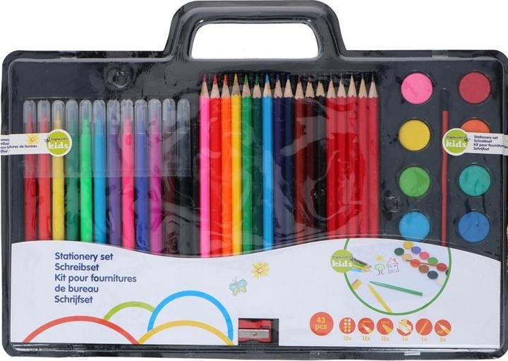 Topwrite Rinkinys Buntstifte, Marker und Farben 43 vnt. (Mehrfarbig, 43 x)