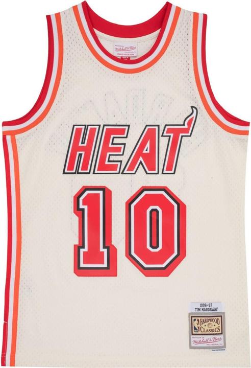 Mitchell & Ness Swingman Jersey Miami Heat OFF-WHITE Tim Hardaway - XL (XL)