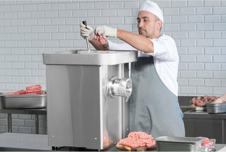 Image du produit Royal Catering Hachoir à viande - Inox - 800 kg/h - Fonction marche arrière