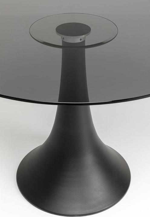 Produktbild Kare Design Tisch Grande Possibilita Smoke Glas Ø110cm