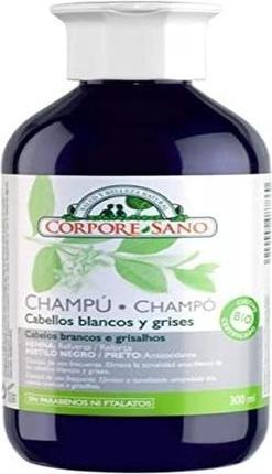Image du produit Corpore Sano Shampooing pour cheveux gris-blanc 300ml (300 ml, Shampoing liquide)