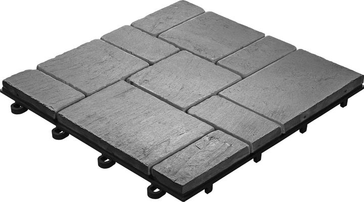 Florco Stone Slate Roma (4 x, 30 x 30 cm)