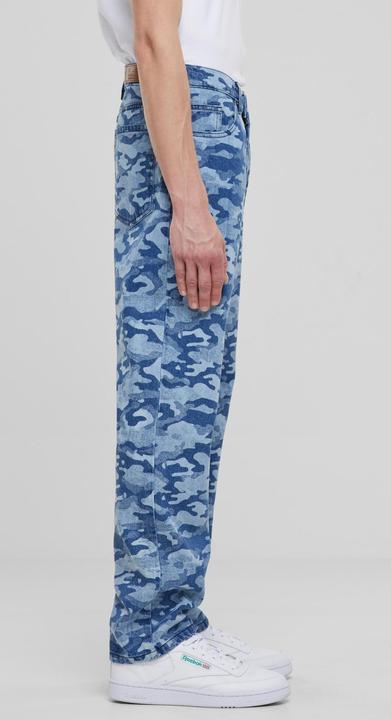 Actual product image Urban Classics Laser Camo Printed Jeans - 166813 (32)