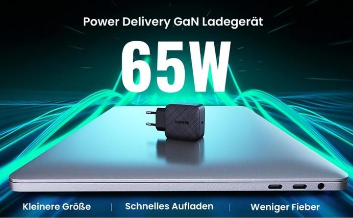Image du produit Ugreen Chargeur USB-C GaN (65 W)
