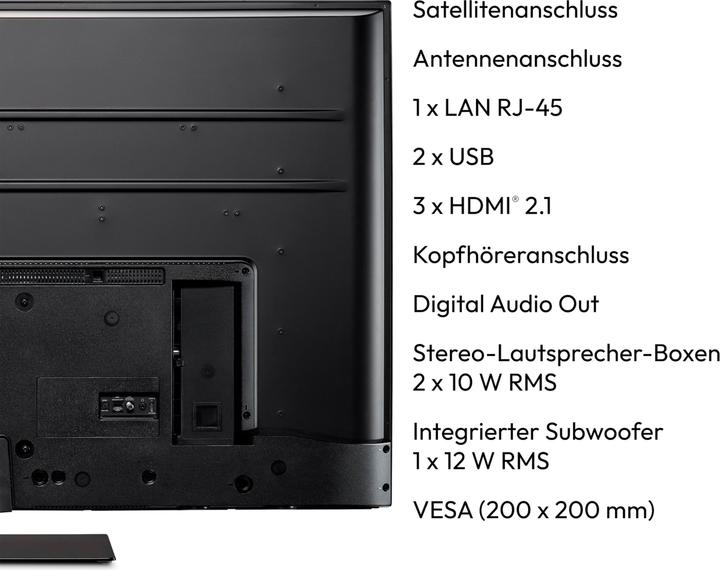 Image du produit Medion LIFE® X15573 (MD 30923) Téléviseur Android™ (55", LCD, 4K)