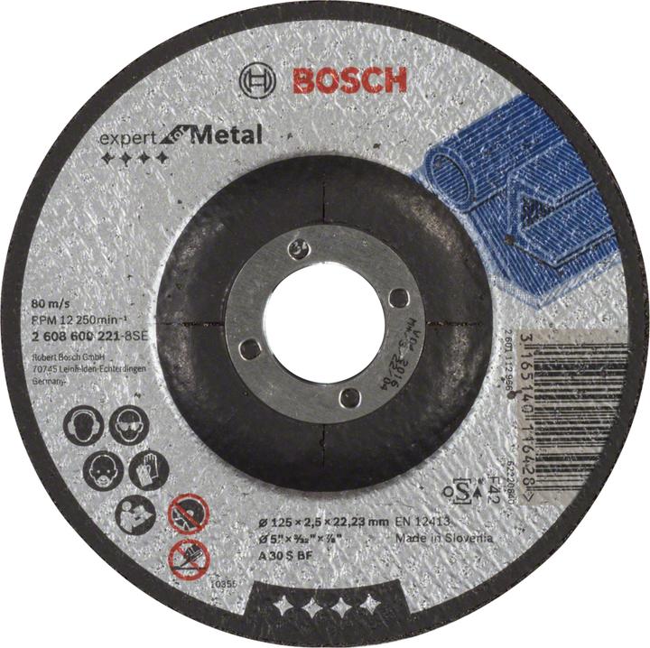 Bosch Professional Zubehör PRO Metal Trennscheibe, 230 x 2,5 x 22,23 mm