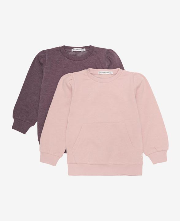 Produktbild Minymo Langarmshirt 2er-Set Misty Rose Gr. 104 (104)