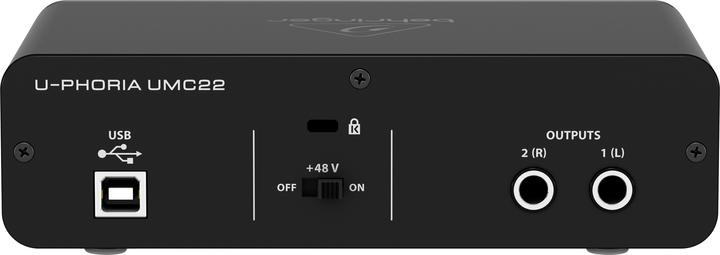 Immagine prodotto Behringer U-Phoria UMC22 (USB)