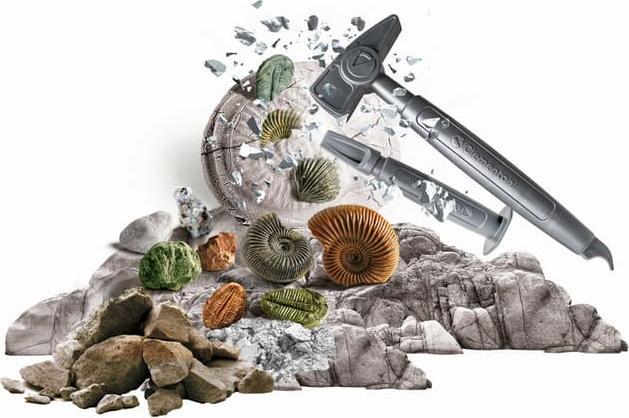 Image du produit Clementoni Kit d'extraction de fossiles et de minéraux
