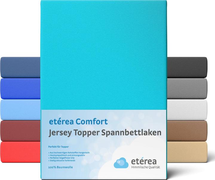 Actual product image Etérea Comfort Jersey Topper (180 x 200 cm, 200 x 200 cm)