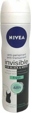 NIVEA Invisible For Black & White 48h (150 ml)