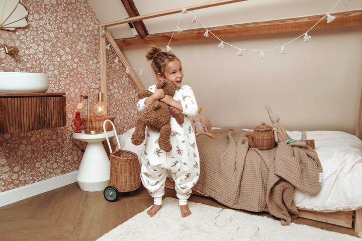 Productafbeelding Meyco Robin baby winterslaapzak trui met mouwen (92 cm, 2,5 TOG)