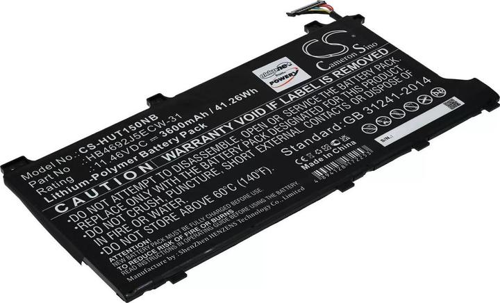 Immagine prodotto AccuCell Batteria Huawei MateBook D 15 2020, MagicBook 15 4500U, tipo HB4692J5ECW-31 (3600 mAh)
