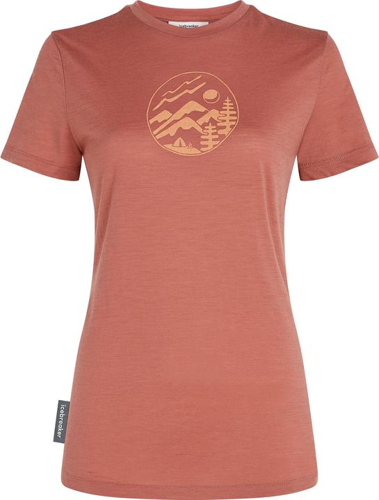Icebreaker Women's Tech Lite III S/S Tee Camping Circle (XS)