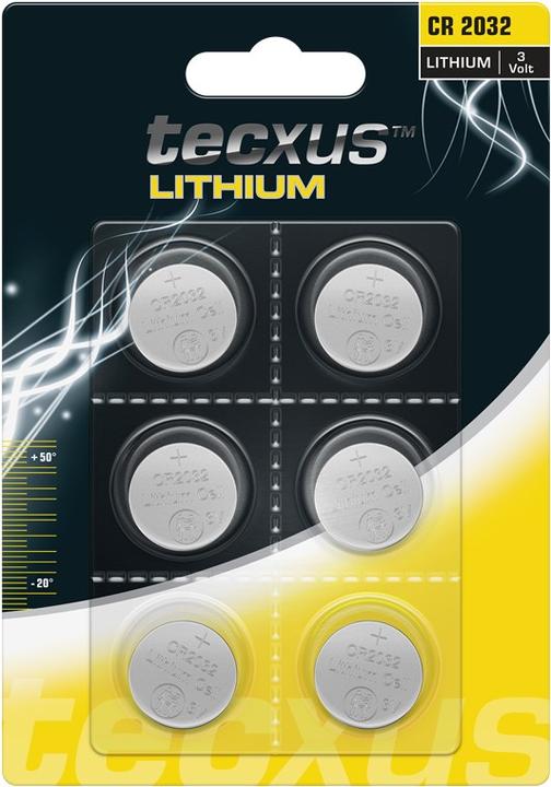 Tecxus CR2032 (6 pcs., CR2032)