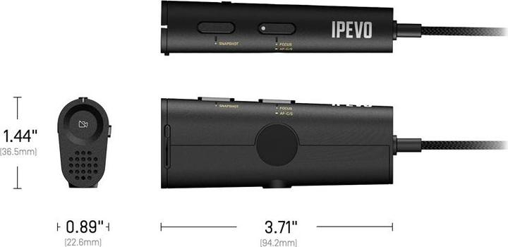 Actual product image Ipevo DOK DO-CAM P2V Ultra Object Camera black (4K)