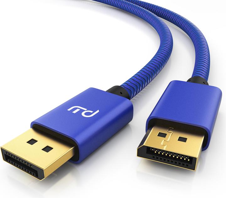 Actual product image Primewire DisplayPort Cable, 8K Premium DP 1.4 Monitor Cable, 8k 7680x4320 @ 60 Hz / 4k 3840 x 2160 120Hz (1 m, DisplayPort)