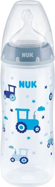 Produktbild NUK 741927 FLASCHE 300ML TEMPERATURANZEIGE NUCKEL LATEX 0-6