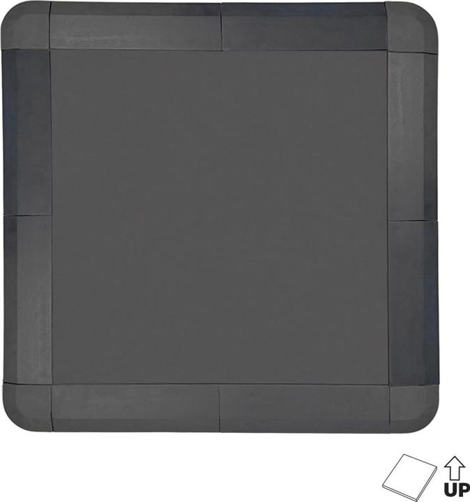 Actual product image Gladiatorfit Rampe für Gummiboden 100x100x2 cm für Innen- und Aussenbereiche (2 cm)