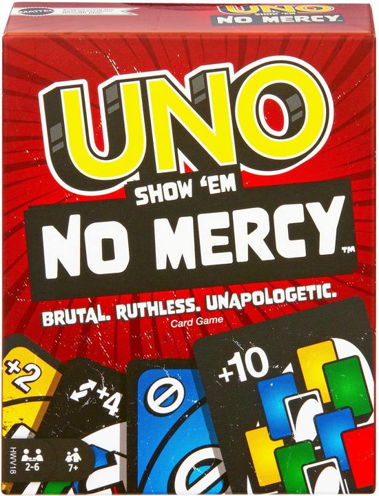Produktbild Mattel Games Uno No Mercy (Englisch)