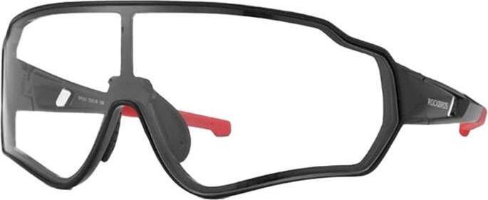 Actual product image Rockbros Photochromic cycling glasses 10161 (Black Red)