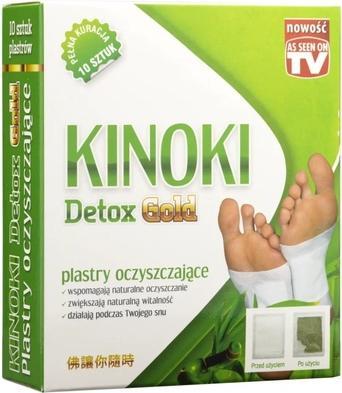 Aura Herbals Kinoki Detox Gold Body Cleansing Patches 10Pcs