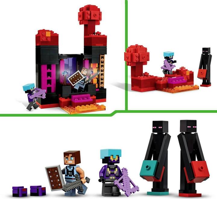 Actual product image LEGO 21279 ® MINECRAFT Der Enderman-Turm (21279, LEGO Minecraft)