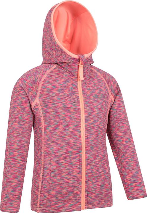 Immagine prodotto Mountain Warehouse Kayleigh II Felpa con Cappuccio e Zip Intera Strisce Bambini (146, 152)