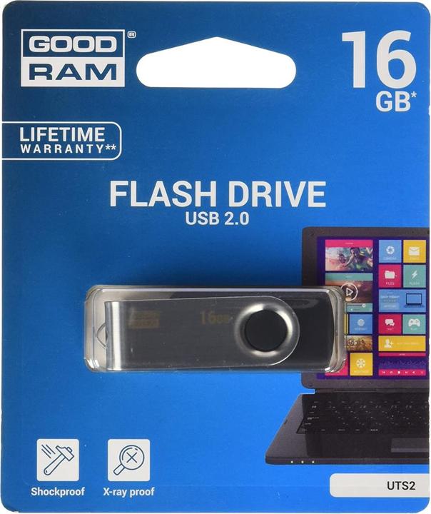 Produktbild Goodram UTS2 USB-Flash-Laufwerk (16 GB, USB-A)