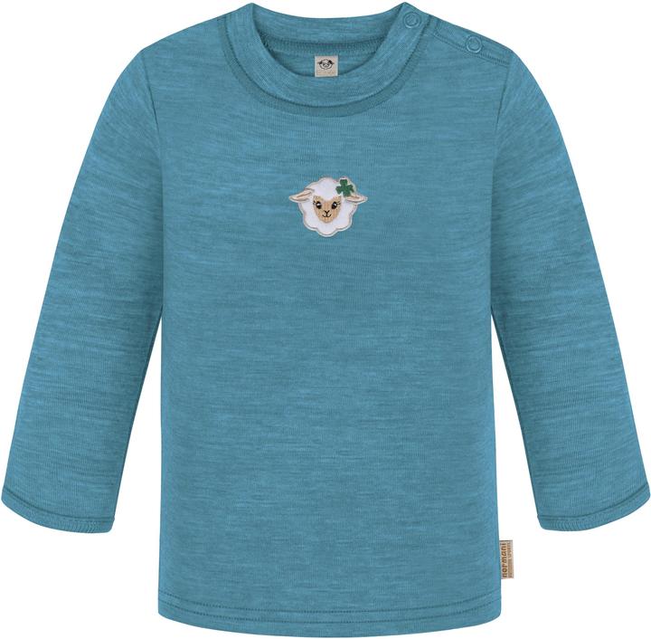 Produktbild Normani Baby Merino Longsleeve „Taupo" - 9463 (104)
