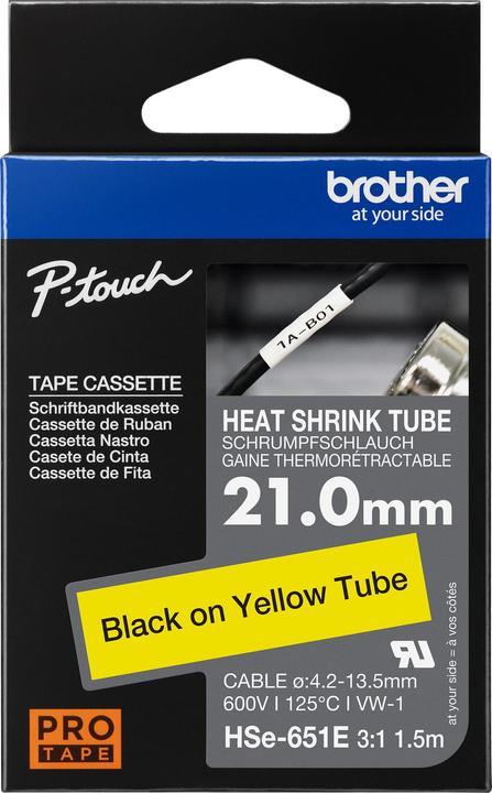 Produktbild Brother HSe-651E (2.10 cm, Gelb)
