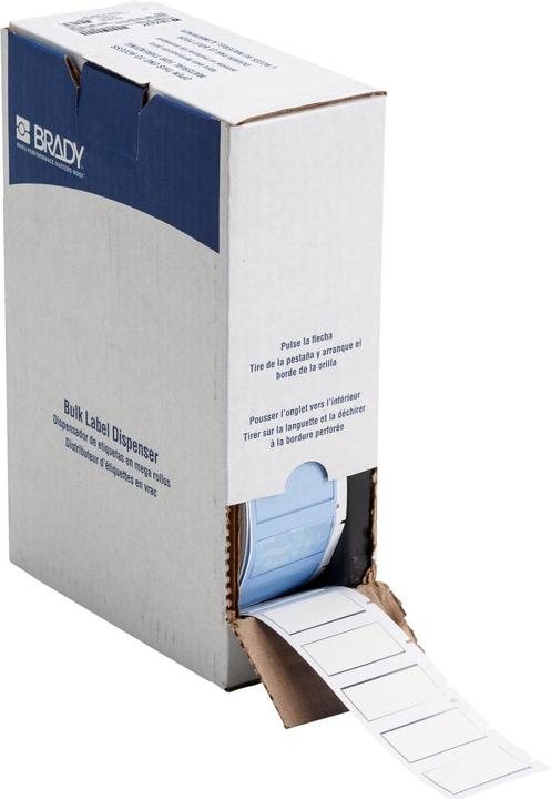 Image du produit Brady BM-500-175-342, Manchon Permas, polyoléfine thermorétractable, blanc, 44.83 x 21.60 mm, pour câble (4.45 cm)