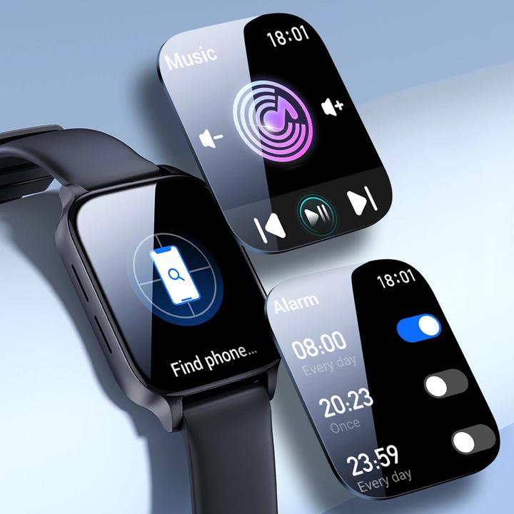 Actual product image Joyroom Fit-Life smartwatch dark gray (JR-FT3)