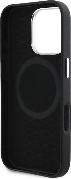 Actual product image BMW BMHMP16L23PMWK iPhone 16 Pro 6.3" czarny/black hardcase M Smooth Full Wrapped Metal MagSafe (Apple iPhone 16 Pro)
