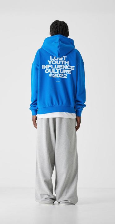 Immagine prodotto Lost Youth FELPA CON CAPPUCCIO "CULTURE" - 21641 (XS)