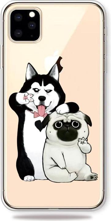 Actual product image Ueli Express iPhone 11 Pro Max Super Slim Rubber Case TPU Cool Dogs (Apple iPhone 11 Pro Max)