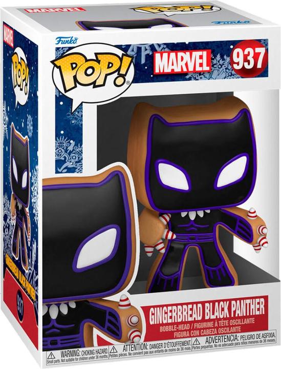 Produktbild Funko POP! - Marvel Holiday: Gingerbread Black Panther