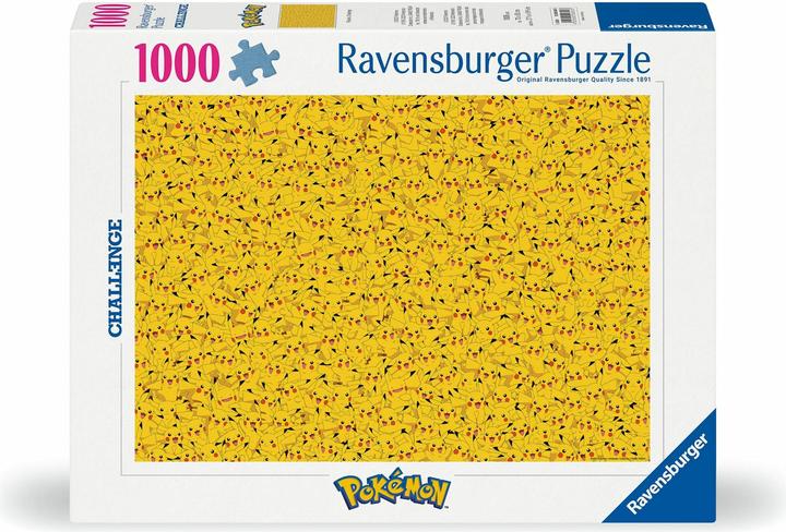Produktbild Ravensburger Pikachu Challenge (1000 Teile)