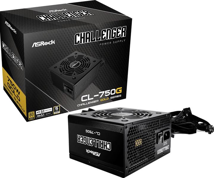 AsRock Challenger CL-750G 750W 80+ Gold PSU (750 W)