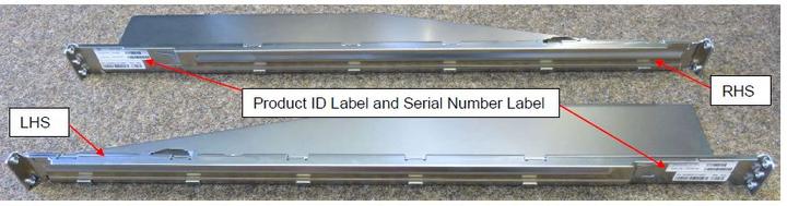Actual product image HPE AH166A Rackmount kit for StorageWorks 1/8 G2