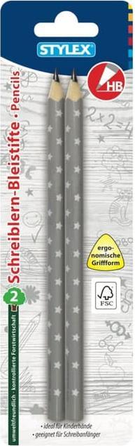 Produktbild Stylex 2er Schreiblern-Bleistifte FSC 26017 (HB, 2 x)